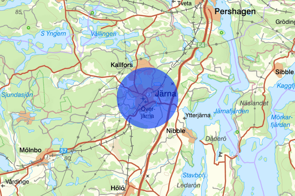 Järna 25 november 15.59, Brand, Södertälje