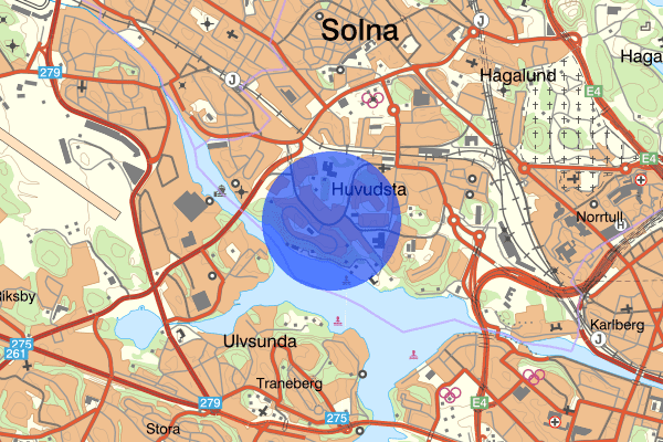 Huvudsta 25 november 20.38, Bedrägeri, Solna