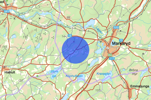 Holma 27 november 14.14, Trafikolycka, Markaryd