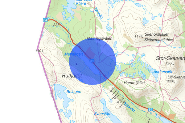 Fjällnäs 29 november 11.11, Trafikkontroll, Härjedalen