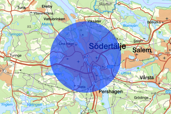 Södertälje 29 november 20.19, Bråk, Södertälje