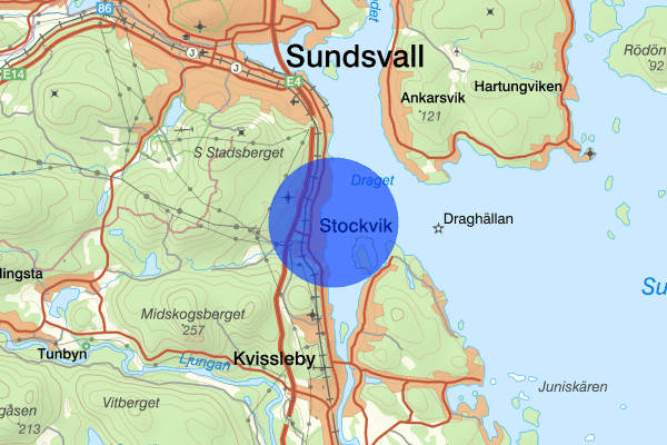 Bredsand 29 november 20.24, Brand, Sundsvall