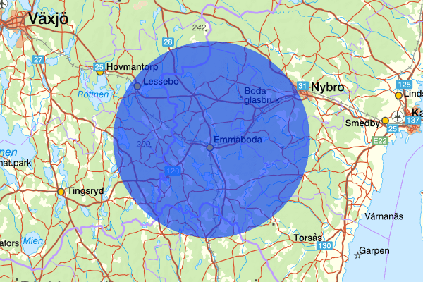  30 november 16.45, Trafikolycka, Emmaboda