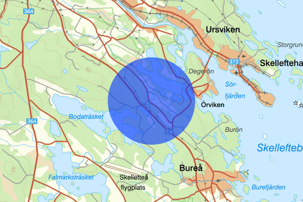 Yttervik 01 december 15.50, Trafikolycka, Skellefteå