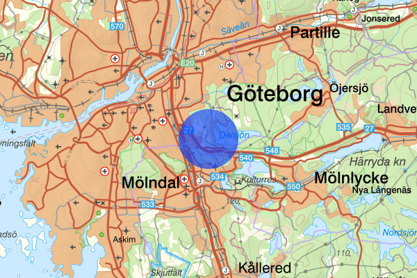 Kallebäck 05 december 21.51, Trafikbrott, Göteborg