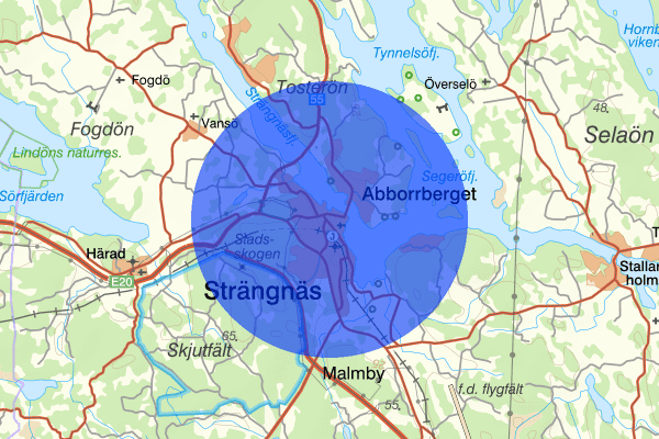 Strängnäs 07 december 14.28, Trafikolycka, personskada, Strängnäs