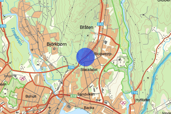 Noravägen 07 december 17.24, Trafikolycka, personskada, Karlskoga