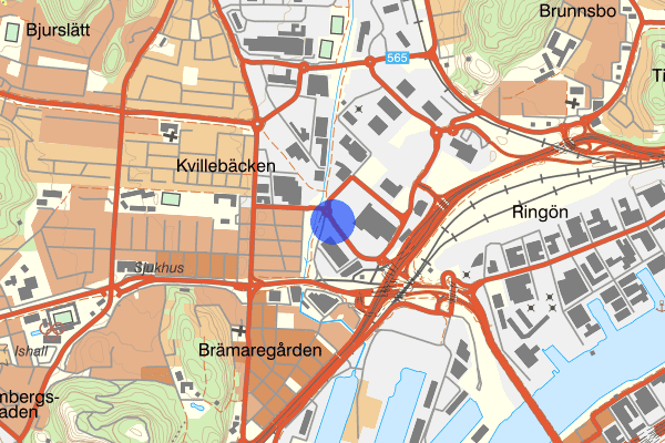 Swedenborgsgatan 07 december 15.34, Trafikolycka, personskada, Göteborg