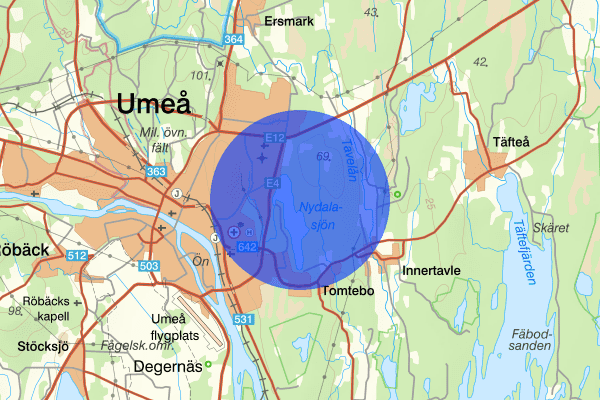 Nydala 08 december 11.43, Rattfylleri, Umeå