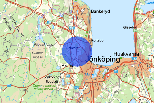 Järstorp 11 december 14.14, Trafikolycka, personskada, Jönköping