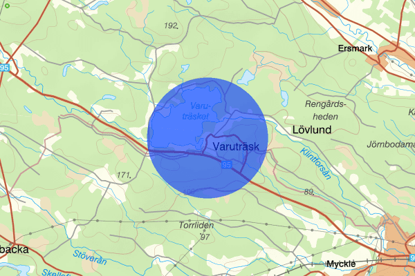 Varuträsk 11 december 17.54, Trafikolycka, Skellefteå