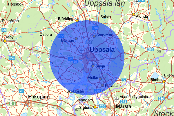 Uppsala 11 december 20.52, Våld/hot mot tjänsteman, Uppsala