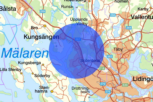  13 december 01.59, Brand, Järfälla