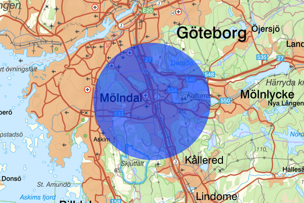 Mölndal 14 december 09.18, Brand, Mölndal