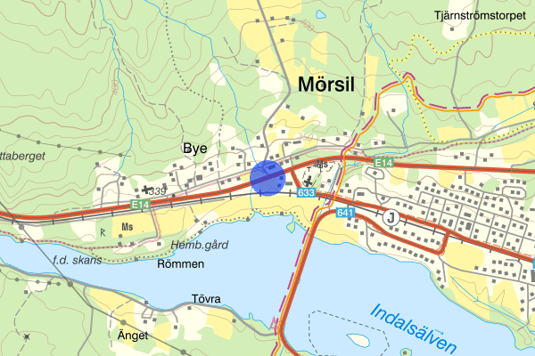 Mörsil E14 Brinkeboda 14 december 17.21, Trafikolycka, Åre