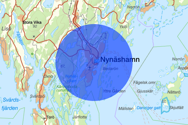 Nynäshamn 15 december 05.02, Skadegörelse, Nynäshamn