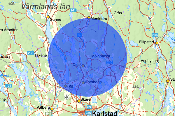  15 december 15.01, Brand, Forshaga