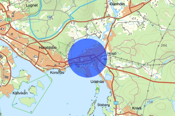 Hosjö 17 december 14.01, Trafikolycka, personskada, Falun