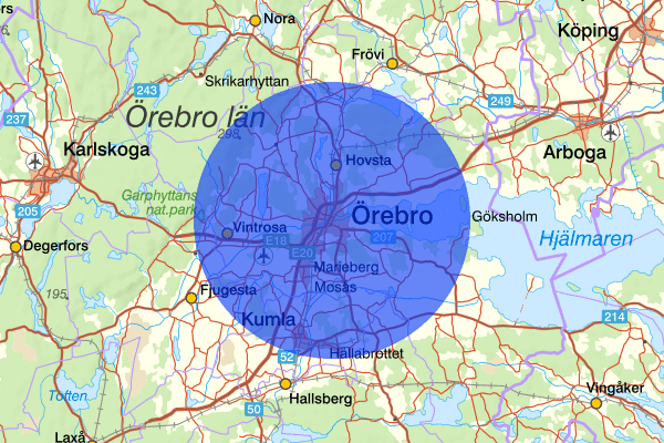 Örebro 17 december 13.36, Misshandel, Örebro