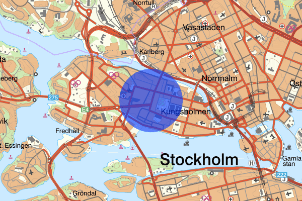 Fridhemsplan 18 december 00.25, Våld/hot mot tjänsteman, Stockholm