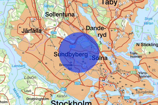  20 december 14.36, Brand, Sundbyberg