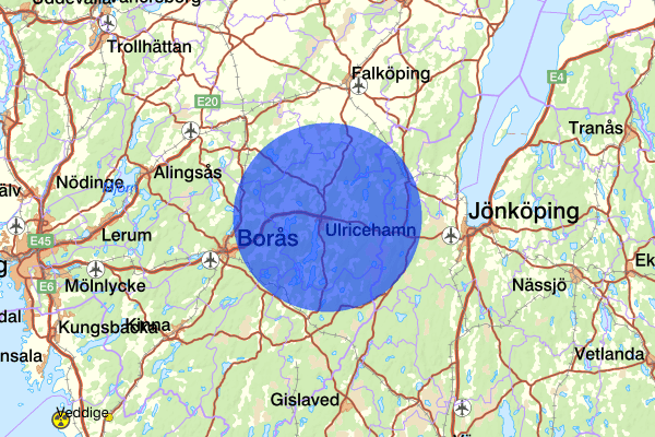  20 december 16.00, Trafikolycka, Ulricehamn