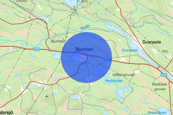 Bjurträsk 22 december 14.47, Trafikolycka, Norsjö