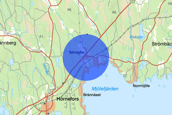 Sörmjöle 22 december 15.20, Trafikolycka, Umeå