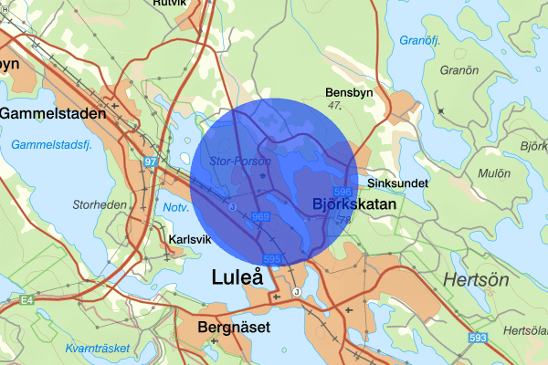 Porsön 28 december 08.22, Rattfylleri, Luleå