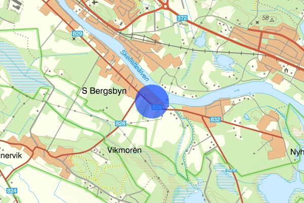 Södra Bergsbyn 01 januari 10.51, Trafikkontroll, Skellefteå