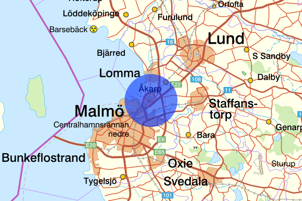  02 januari 18.19, Arbetsplatsolycka, Burlöv