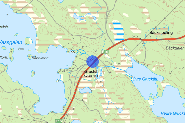 Gruckå kvarn 03 januari 13.06, Trafikolycka, Vansbro