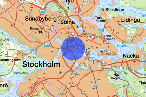 Kungsholmen 06 januari 10.43, Brand, Stockholm