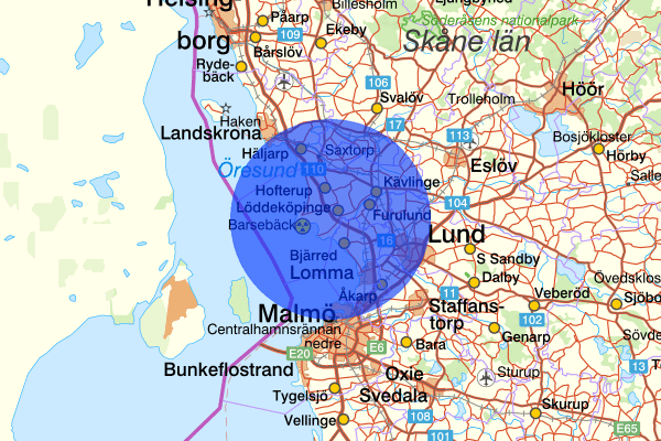  06 januari 21.52, Våld/hot mot tjänsteman, Kävlinge