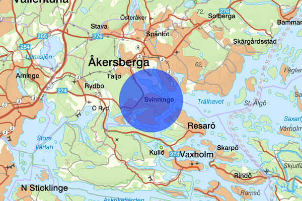 Svinninge 06 januari 20.50, Mord/dråp, försök, Österåker