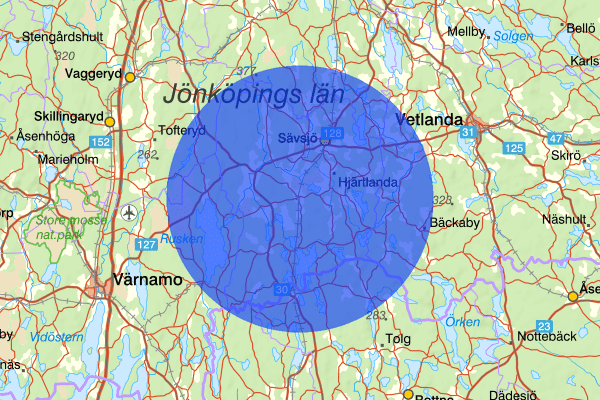  08 januari 07.45, Brand, Sävsjö