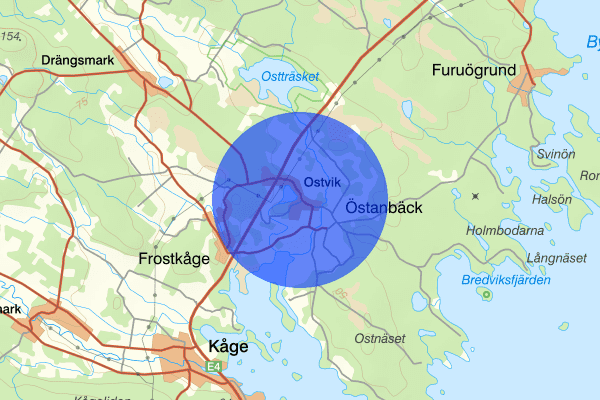 Ostvik 08 januari 16.02, Trafikolycka, singel, Skellefteå