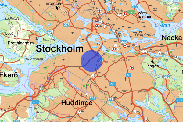 Västberga 08 januari 23.56, Misshandel, Stockholm