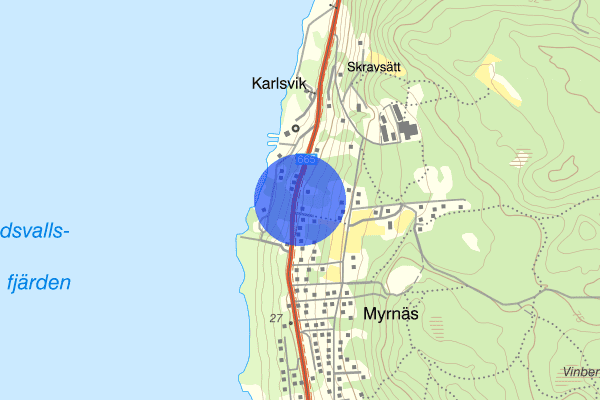 Raholmsvägen 11 januari 13.50, Trafikkontroll, Sundsvall