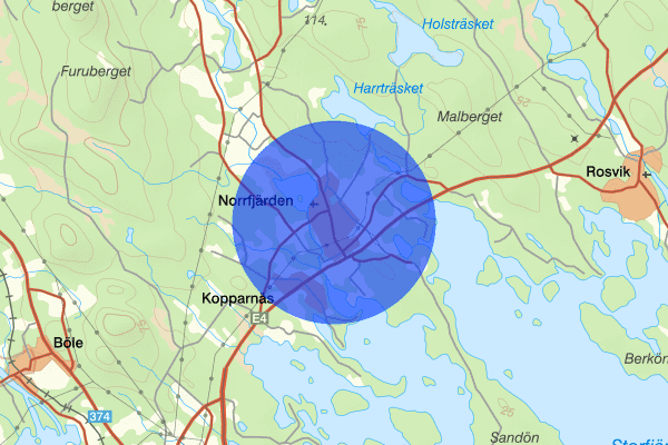 Norrfjärden 11 januari 15.23, Trafikbrott, Piteå