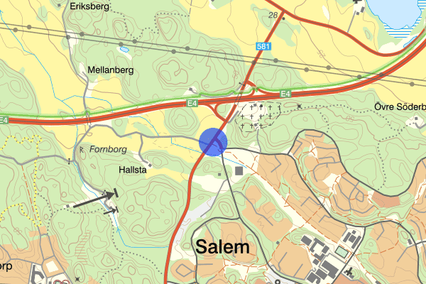 Salemsvägen 13 januari 02.48, Rattfylleri, Salem