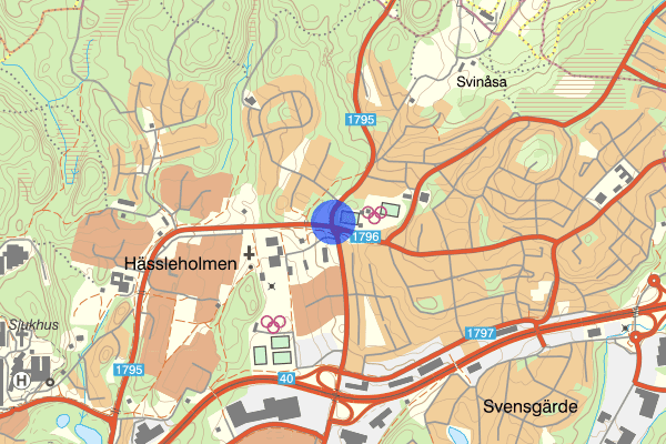 Hybergsvägen 13 januari 11.46, Trafikolycka, Borås