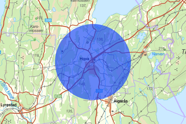 Hova 15 januari 11.46, Trafikolycka, Gullspång