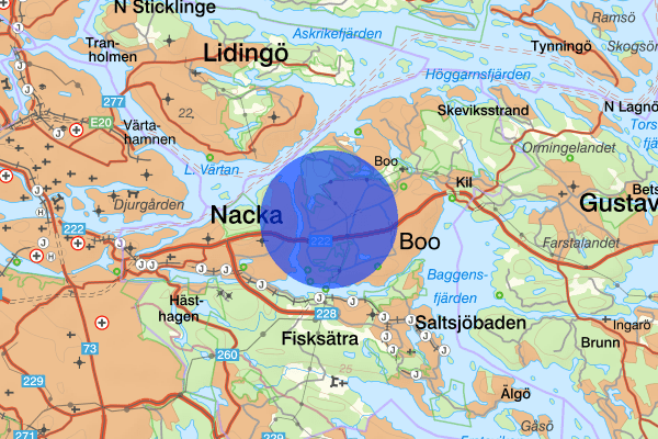 Björknäs 16 januari 09.47, Brand, Nacka