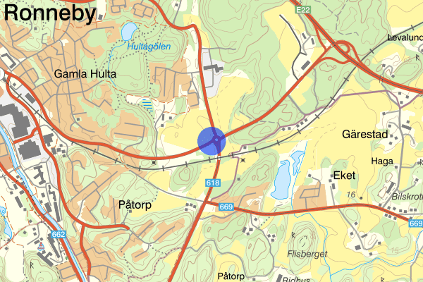 Karlskronavägen 17 januari 21.15, Trafikolycka, Ronneby