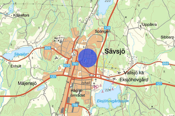 Djurgårdsgatan 19 januari 12.38, Trafikolycka, Sävsjö