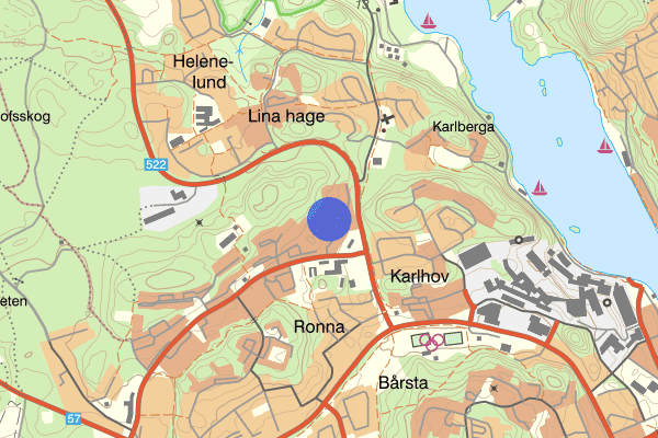 Utmarksvägen 20 januari 15.51, Brand, Södertälje