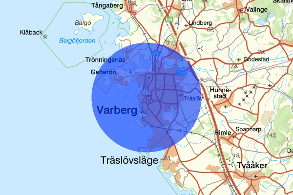 Varberg 22 januari 15.03, Trafikolycka, Varberg