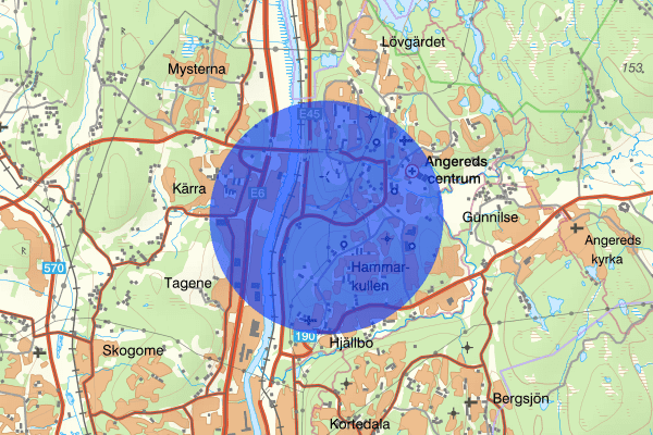 Agnesberg 22 januari 14.40, Arbetsplatsolycka, Göteborg