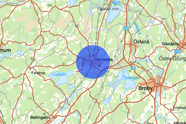 Hästveda 23 januari 03.51, Stöld, Hässleholm